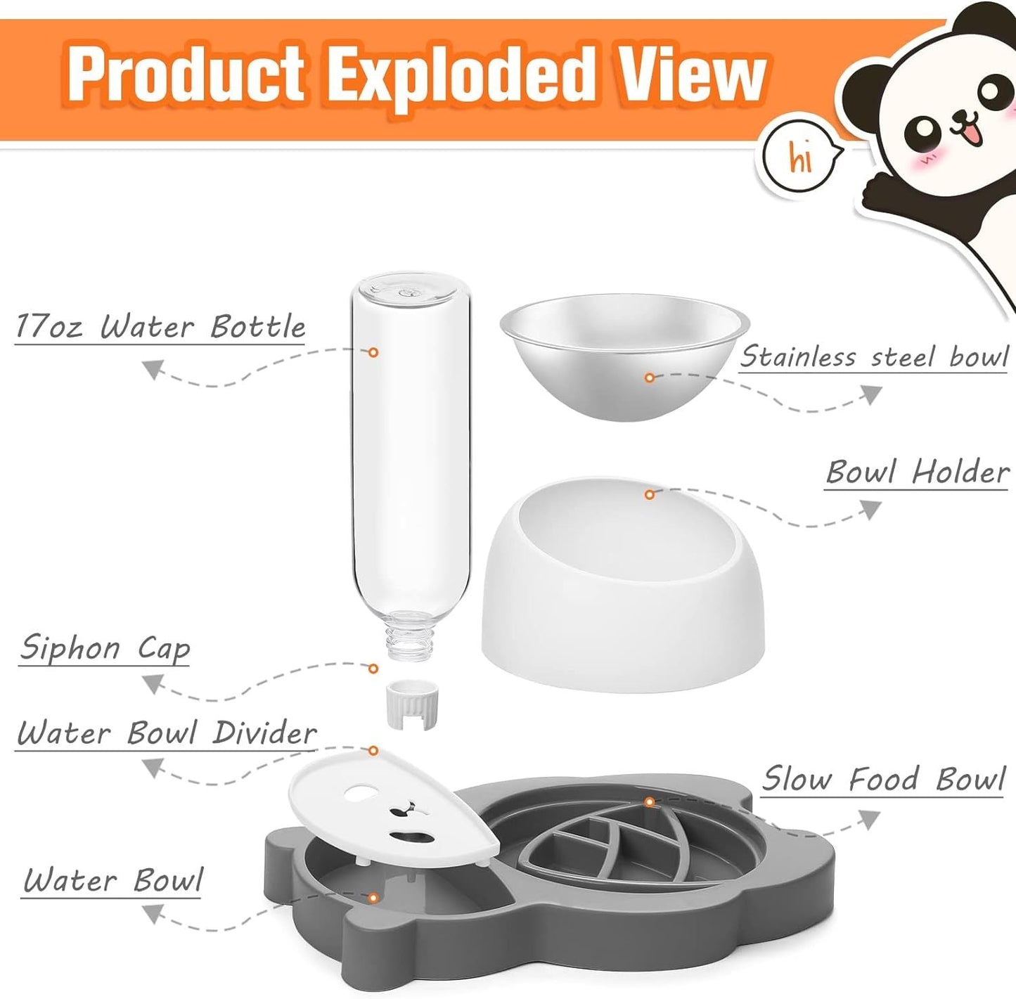 Elevated Dog Cat Bowls