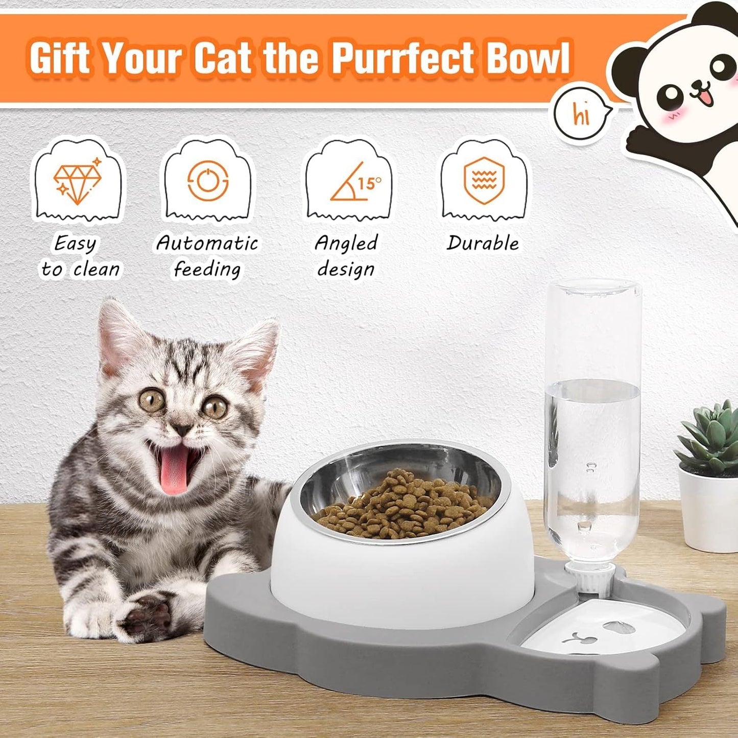 Elevated Dog Cat Bowls