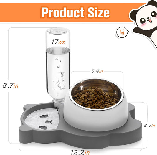 Elevated Dog Cat Bowls