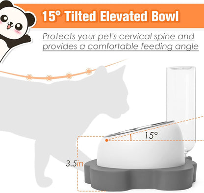 Elevated Dog Cat Bowls
